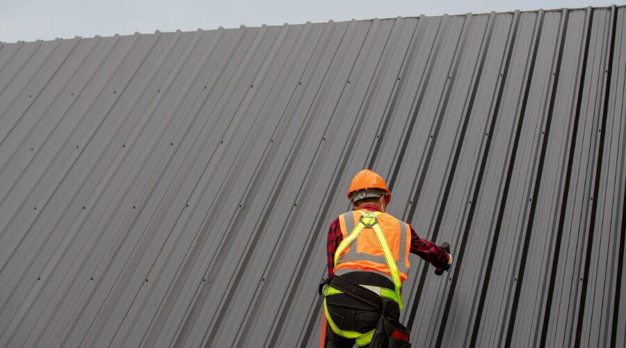 Professional metal roof installation services in Wakarusa, IN